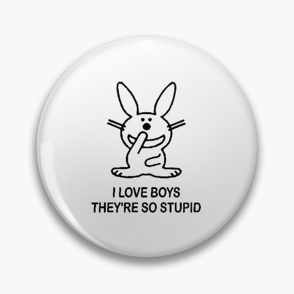 Item preview, Happy Bunny designed and sold by bellaboo777.
