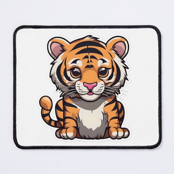 Item preview, cartoon tiger designed and sold by Marvels Inspired Art.