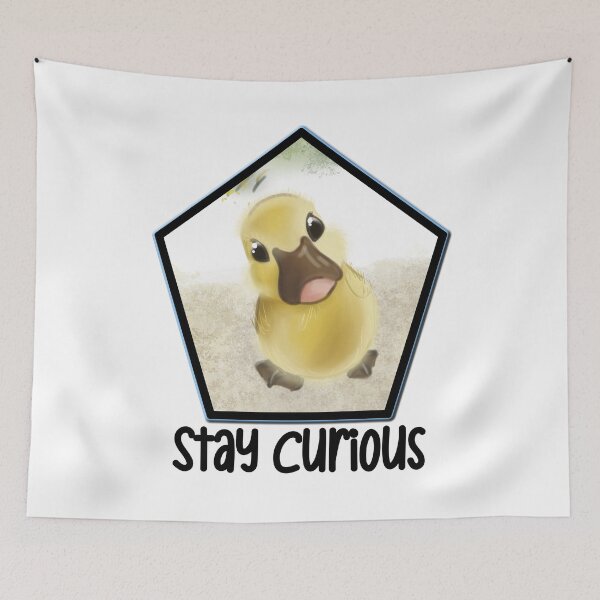 Item preview, Stay Curious designed and sold by beCAkedesigns.