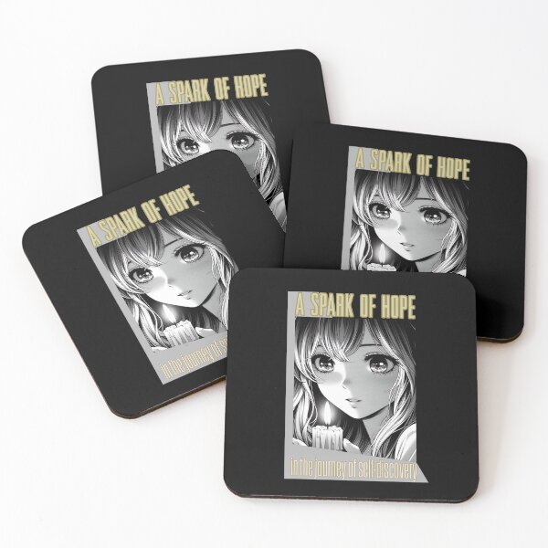 Item preview, A Spark of Hope: Grayscale Journey - White, Black, Gray designed and sold by SplashTastic.