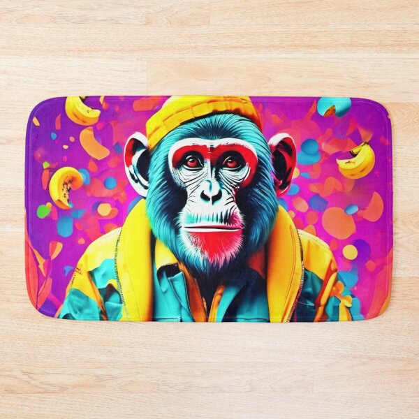 Item preview, Banana Monkey: Cool Tone designed and sold by Health And Fitness Posts e-Store.