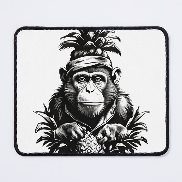 Item preview, monkey designed and sold by misbahsiro.