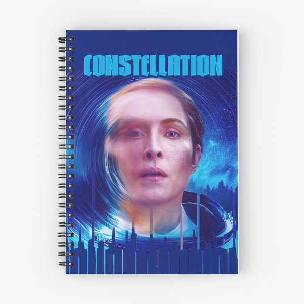 Aperçu de l'œuvre Constellation - Affiche graphique de la série avec Noomi Rapace et Jonathan Banks créée et vendue par ironpalette.