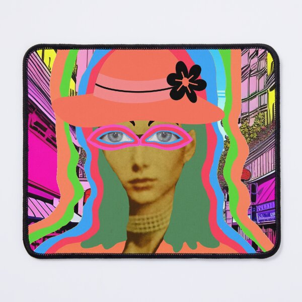 Item preview, Lady in hat collage designed and sold by GasconyPassion.