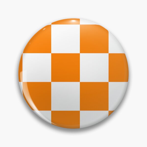Item preview, Large Checkered - White and Orange designed and sold by JustPatterns2.