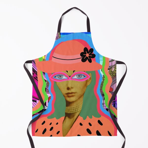Item preview, Lady in hat collage designed and sold by GasconyPassion.