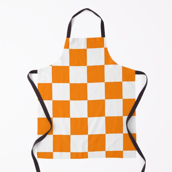 Item preview, Large Checkered - White and Orange designed and sold by JustPatterns2.