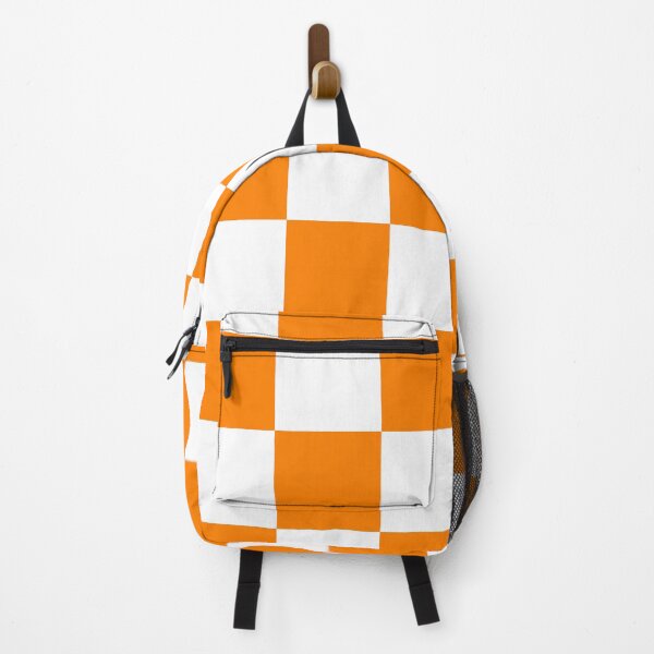 Item preview, Large Checkered - White and Orange designed and sold by JustPatterns2.