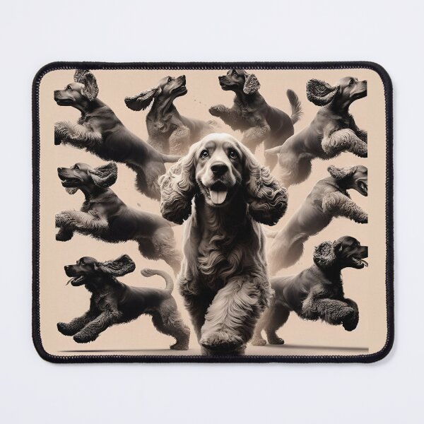 Item preview, Monochromatic Marvel: Cocker Spaniel designed and sold by PawspectCreate.
