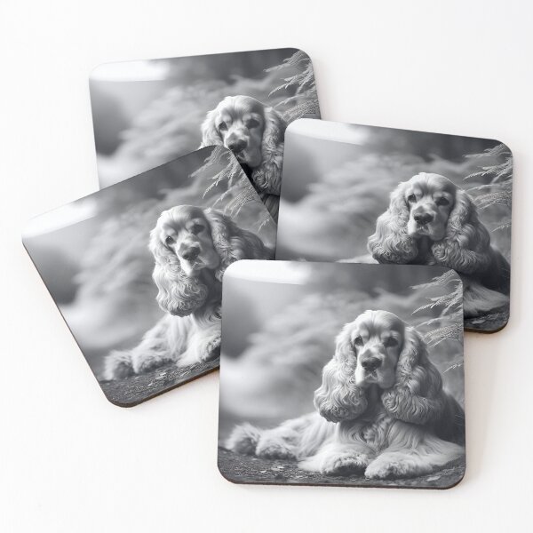 Item preview, Unique Cocker Spaniel Illustration designed and sold by PawspectCreate.