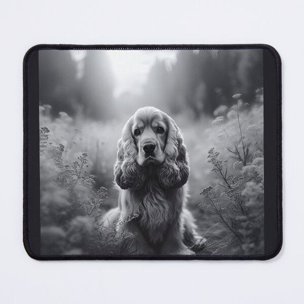 Item preview, Cocker Spaniel Essence in Monochrome designed and sold by PawspectCreate.