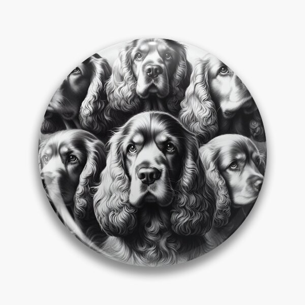 Item preview, Endearing Cocker Spaniel Portrait designed and sold by PawspectCreate.