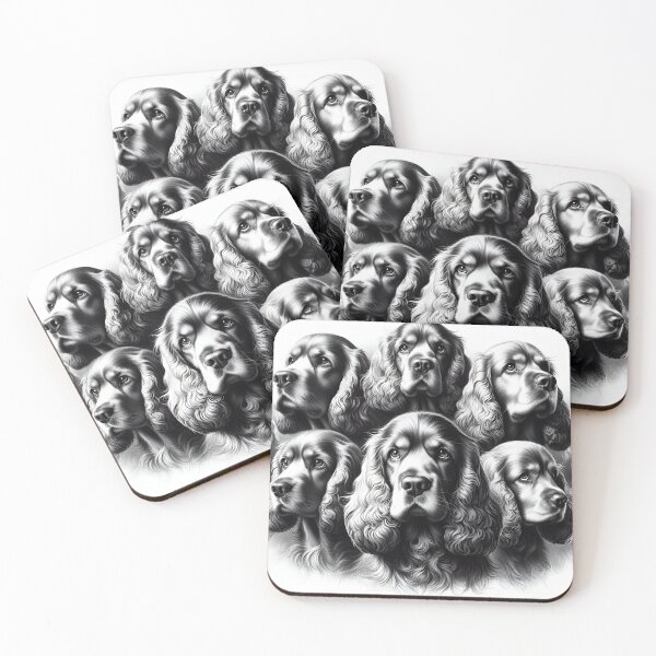 Item preview, Endearing Cocker Spaniel Portrait designed and sold by PawspectCreate.