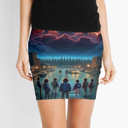 Item preview, Parallel Descent STRANGER THINGS Fanart designed and sold by Dominika Farkašová.
