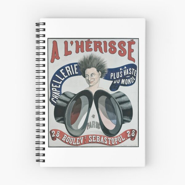 Item preview, Poster Chapellerie l’Herissé designed and sold by Cartsandrab.
