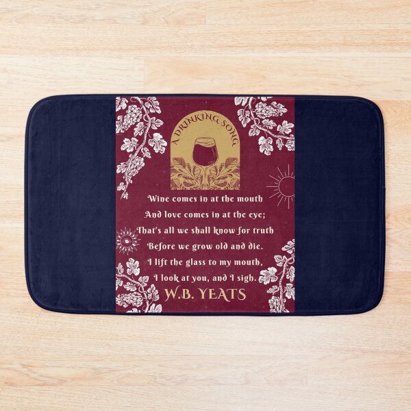 Item preview, A Drinking Song by William Butler Yeats  designed and sold by artbleed.