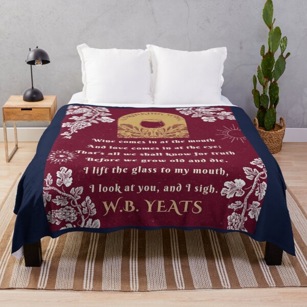 Item preview, A Drinking Song by William Butler Yeats designed and sold by artbleed.