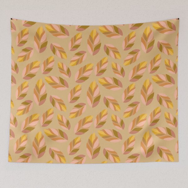 Item preview, Warm Minimal Leaves - Mixed designed and sold by Andrea Turner.