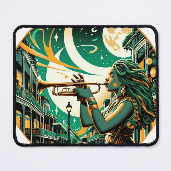 Item preview, French Quarter Jazz Goddess designed and sold by GentlemanJoan.
