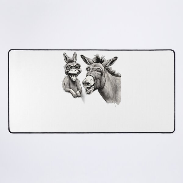 Item preview, Cute Donkey face laugh at monkey shrek Donkeys make me happy designed and sold by Catana lover.