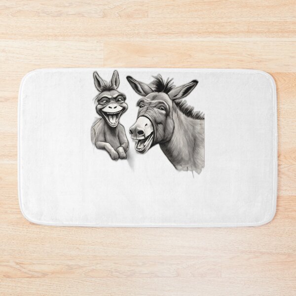 Item preview, Cute Donkey face laugh at monkey shrek Donkeys make me happy designed and sold by Catana lover.