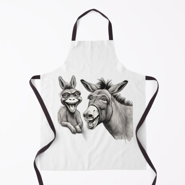 Item preview, Cute Donkey face laugh at monkey shrek Donkeys make me happy designed and sold by Catana lover.