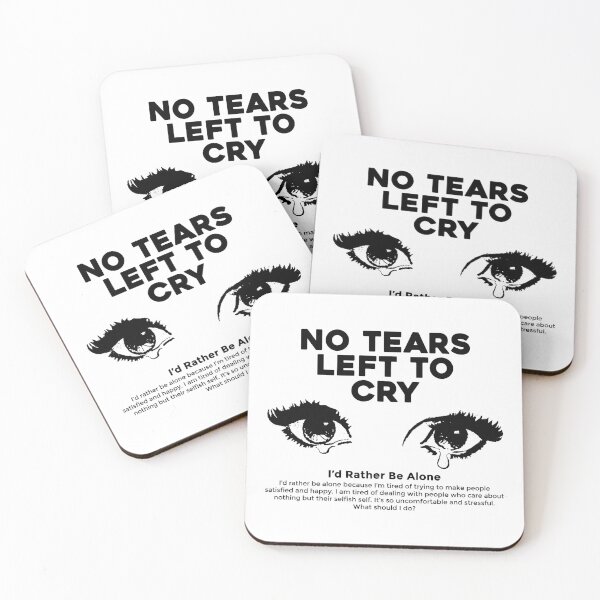 Item preview, No Tears Left To Cry designed and sold by secondbreaktime.