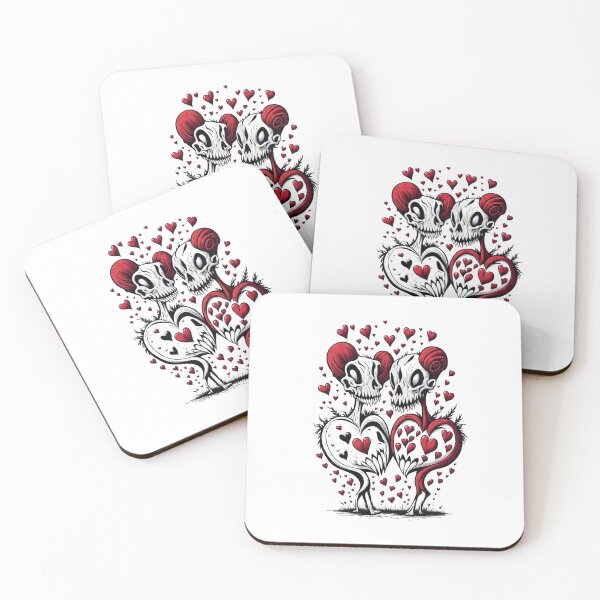 Item preview, Bones and Skulls Heart designed and sold by Digiheart.