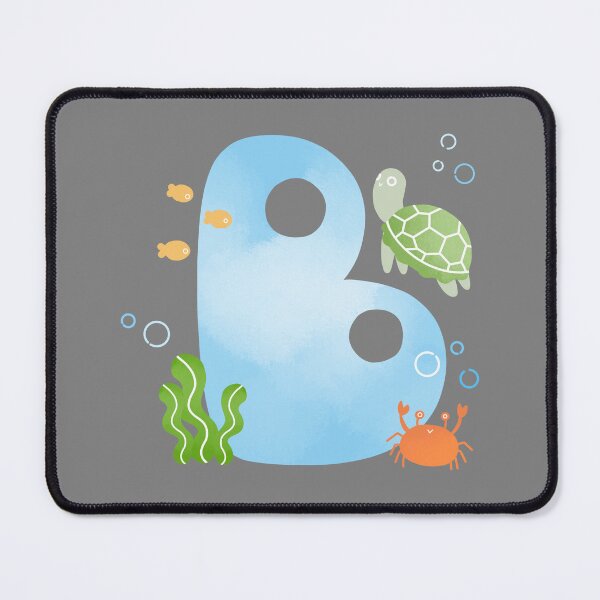 Item preview, Letter B, under the sea. designed and sold by Runrubierun.
