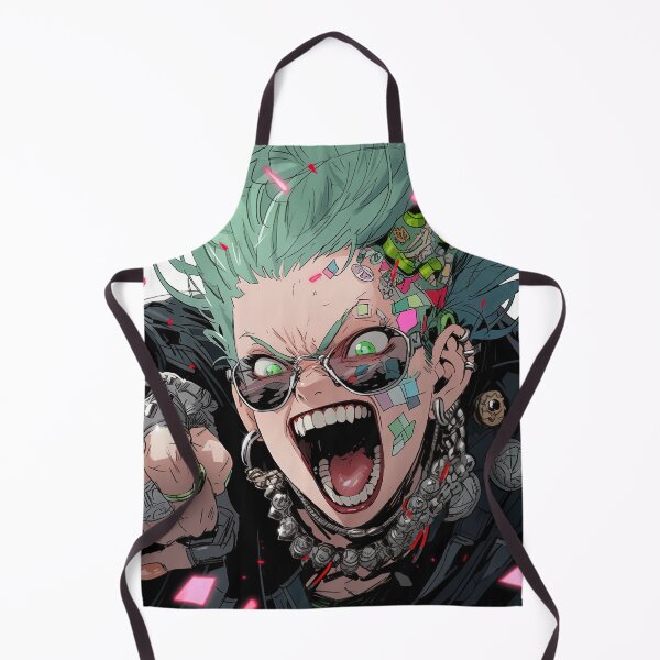 Artikelvorschau, Wildes Cyberpunk Maniac Anime Girl entworfen und verkauft von bubblegoth.