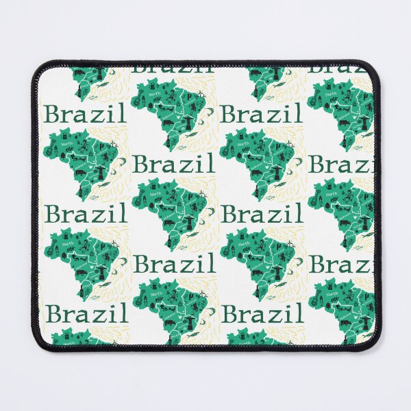 Item preview, Copy of Map of Brazil. With elements of its culture and geography designed and sold by ramonparaiba.