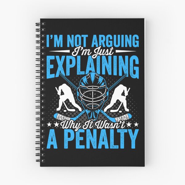Item preview, Ice Hockey Debate: Not a Penalty Referee Humor designed and sold by NovaGenArt.