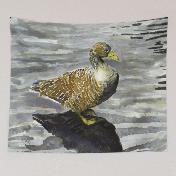Item preview, Greylag Goose at Derwentwater designed and sold by LymphomaLass.