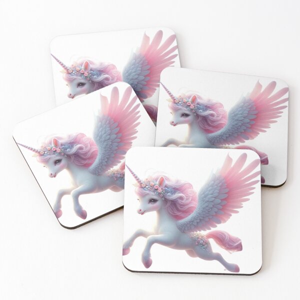 Item preview, Sweet young unicorn for kids designed and sold by dolcecamomilla.