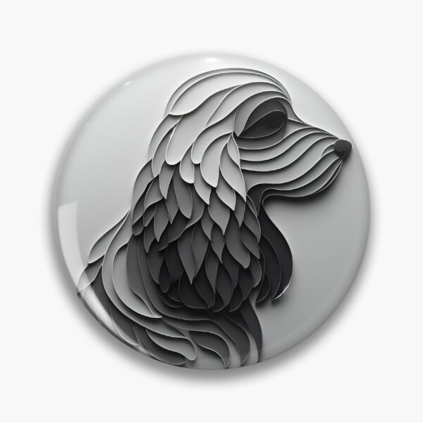 Artikelvorschau, Monochromatic Majesty of Cocker Spaniel entworfen und verkauft von PawspectCreate.