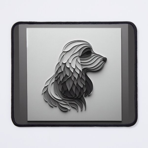 Item preview, Monochromatic Majesty of Cocker Spaniel designed and sold by PawspectCreate.