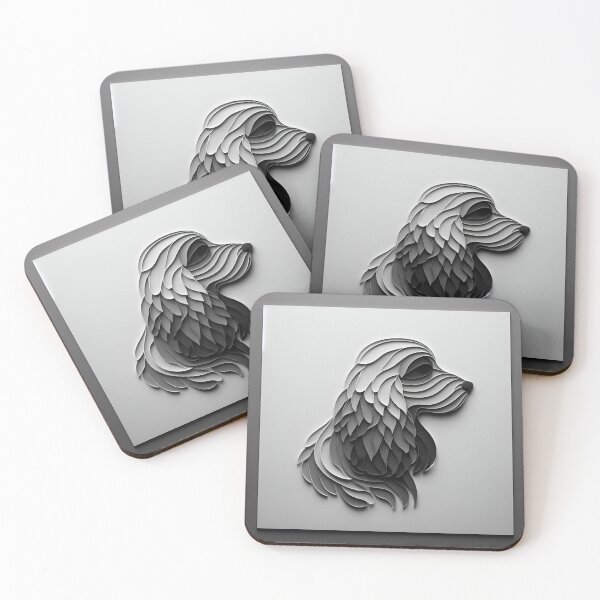 Item preview, Monochromatic Majesty of Cocker Spaniel designed and sold by PawspectCreate.