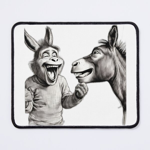 Item preview, Cute Donkey face Donkey- SHREK monkey designed and sold by Catana lover.