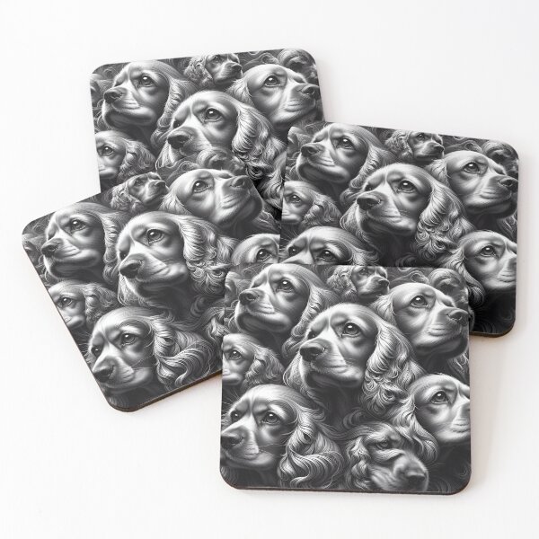 Item preview, Unique Cocker Spaniel Illustration designed and sold by PawspectCreate.