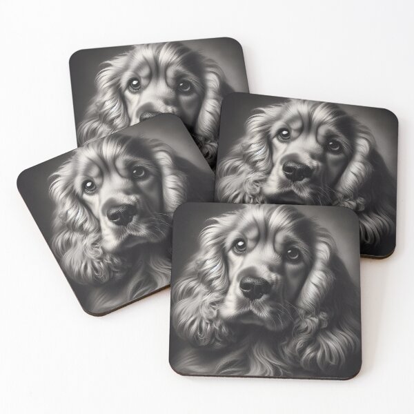 Item preview, Monochromatic Splendor: Cocker Spaniel designed and sold by PawspectCreate.
