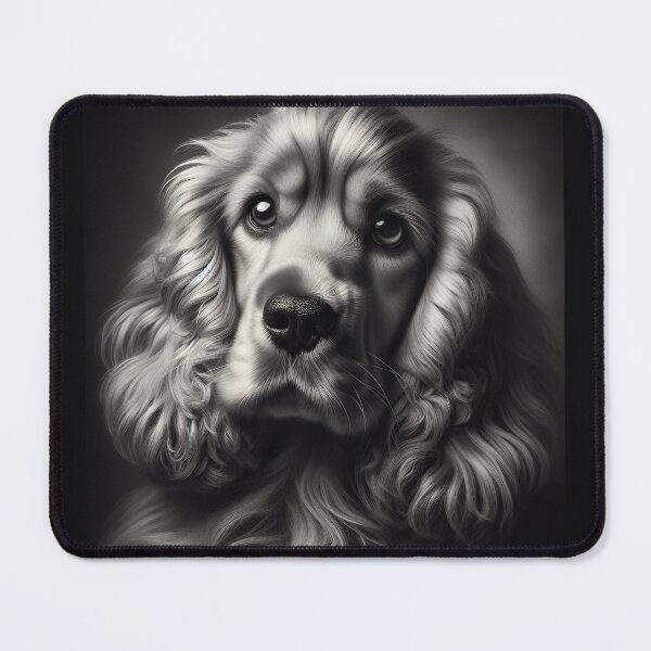 Item preview, Monochromatic Splendor: Cocker Spaniel designed and sold by PawspectCreate.