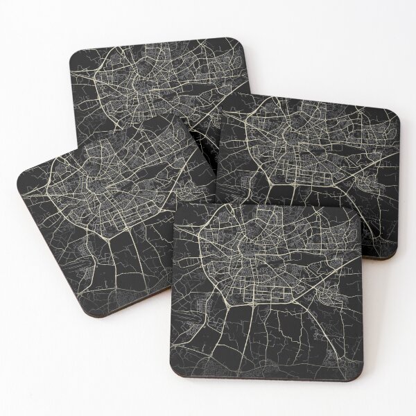 Item preview, Rennes Map Black and White designed and sold by Jerhus.