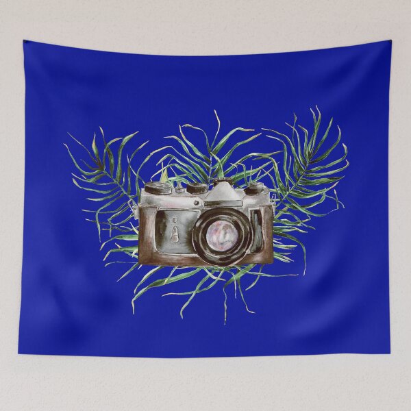 Item preview,  photographic camera, camera in watercolor designed and sold by ginochris72.