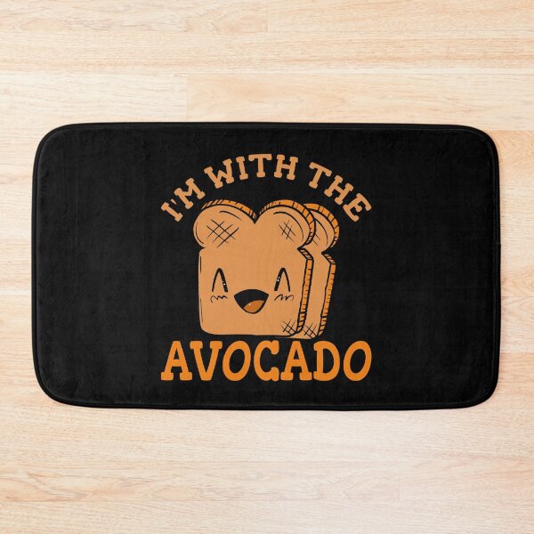 Item preview, Whimsical Avocado Toast Companion designed and sold by NovaGenArt.