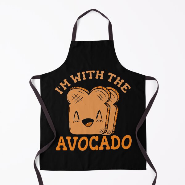 Item preview, Whimsical Avocado Toast Companion designed and sold by NovaGenArt.