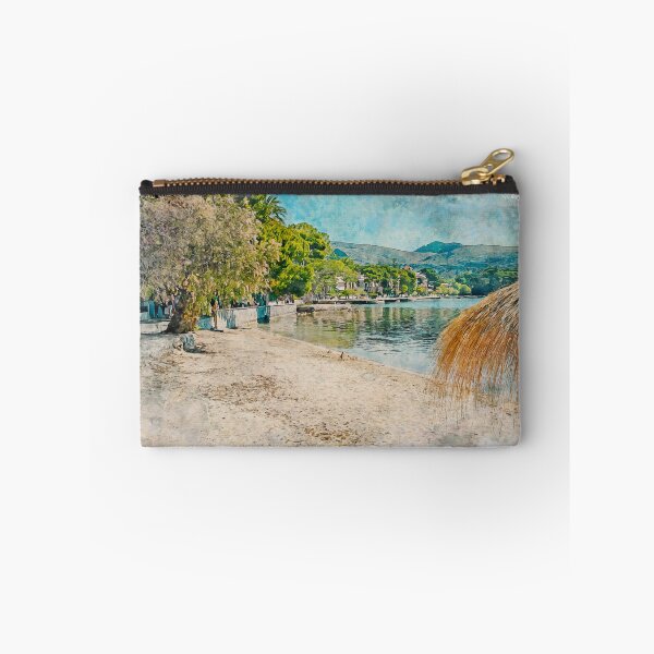 Item preview, Puerto Pollensa Mallorca Watercolour Effect designed and sold by GG WALL ART.