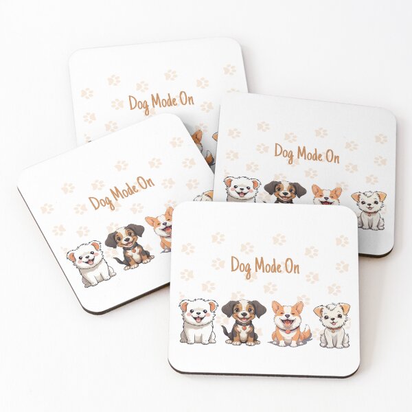 Item preview, Dog Mode On puppies cute graphics designed and sold by Ideas-BYDESiGN.
