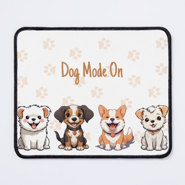 Item preview, Dog Mode On puppies cute graphics designed and sold by Ideas-BYDESiGN.