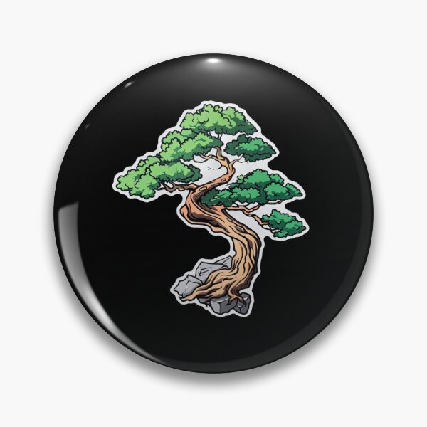 Item preview, Bonsai sticker design designed and sold by SmileshareShop.