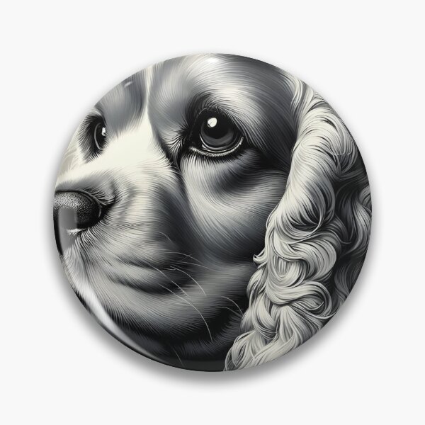 Item preview, Endearing Cocker Spaniel Portrait designed and sold by PawspectCreate.
